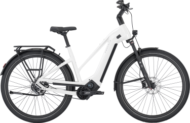 PEGASUS ESTREMO EVO 9 Belt dames sportief wit Elektrische fietsen damesfiets 50 cm