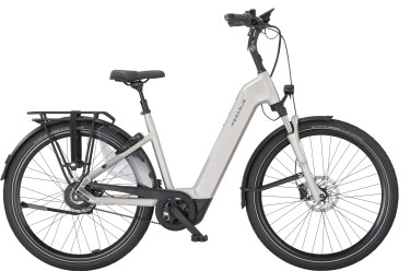 PEGASUS RAVENNA EVO NV Belt dames lage instap zand Elektrische fietsen damesfiets 45 cm