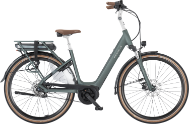 PEGASUS SIENA E5F Belt dames lage instap wit Elektrische fietsen damesfiets 50 cm