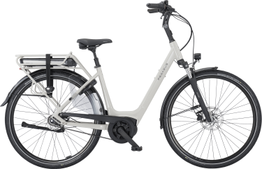 PEGASUS SIENA E8F Belt dames lage instap grijs Elektrische fietsen damesfiets 50 cm