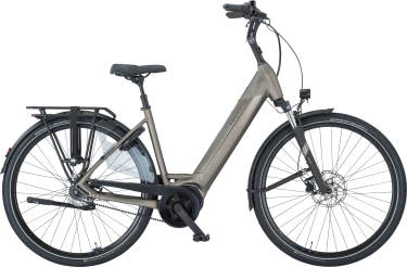 PEGASUS RAVENNA EVO 7F Belt dames lage instap bruin Elektrische fietsen damesfiets 45 cm