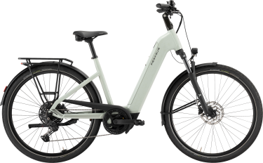 PEGASUS Solero EVO 10 dames lage instap groen Elektrische fietsen Volwassen fiets 45 cm