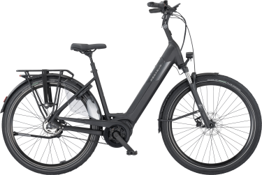 PEGASUS RAVENNA EVO 5F Belt dames lage instap zwart Elektrische fietsen damesfiets 45 cm