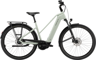 PEGASUS Solero EVO 7F Belt dames sportief groen Elektrische fietsen Volwassen fiets 45 cm