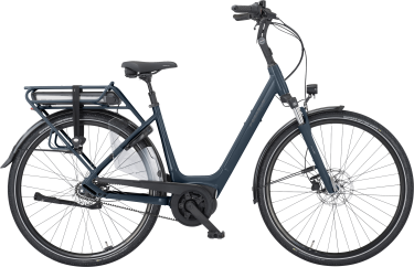 PEGASUS SIENA E8F Belt dames lage instap blauw Elektrische fietsen damesfiets 50 cm