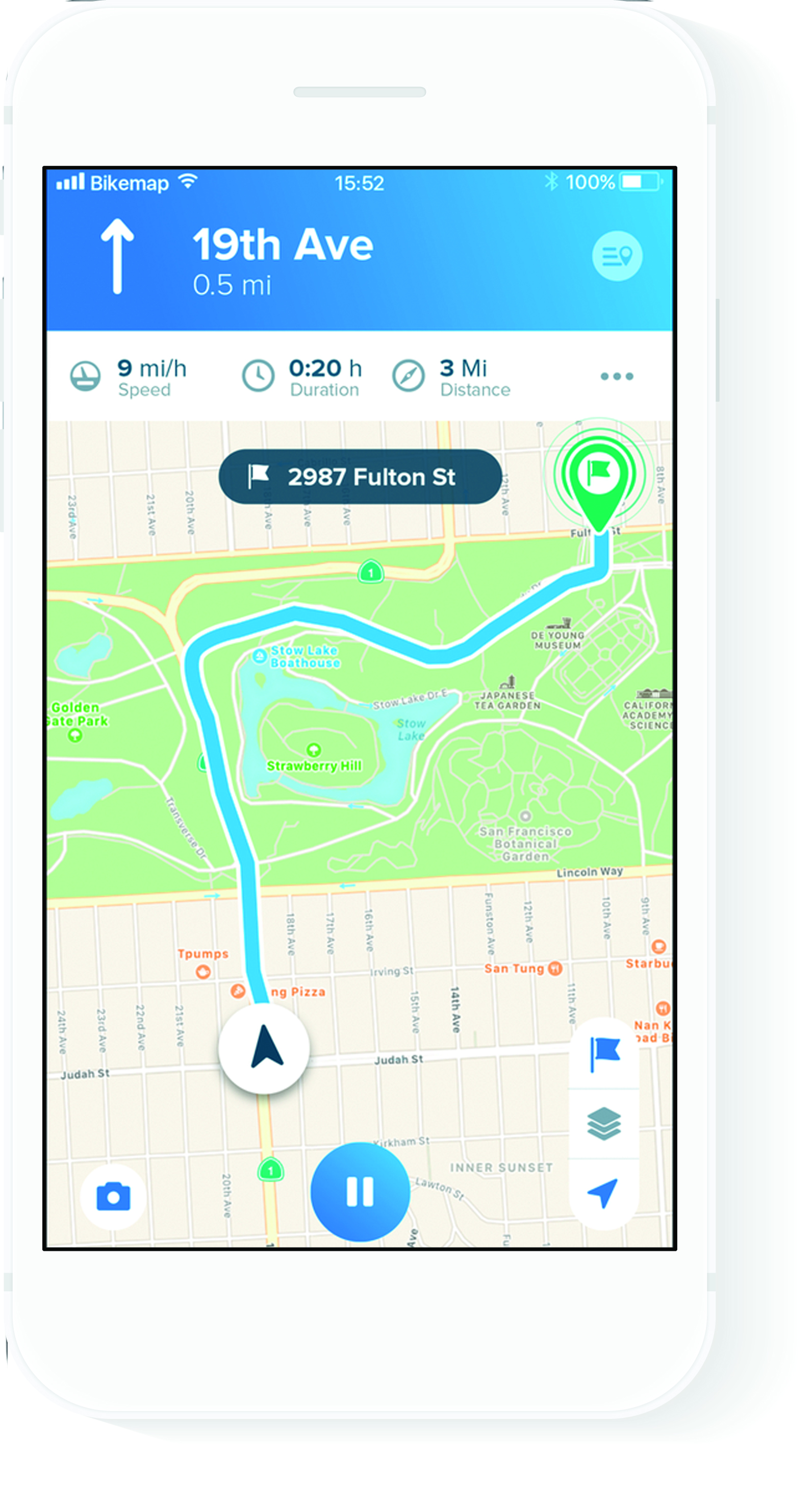 Bike Map app